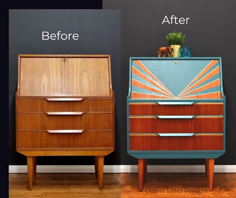 Classic Lines Designs Vintage Painted Furniture cover image