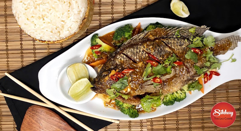 Sikhay Thai Lao Restaurant & Boba Tea & Pho cover image