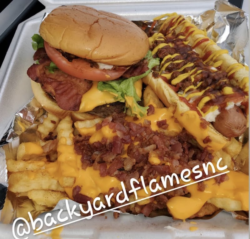 Backyard Flames cover image