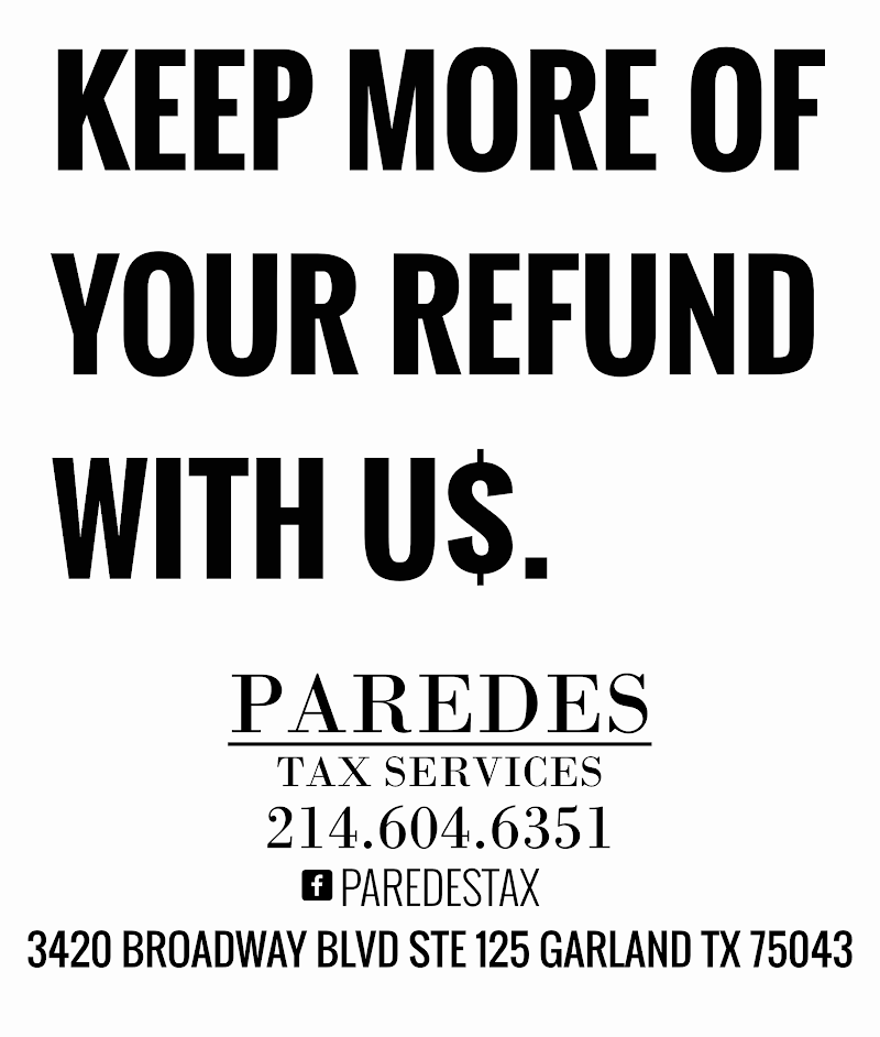 Paredes Tax Services cover image