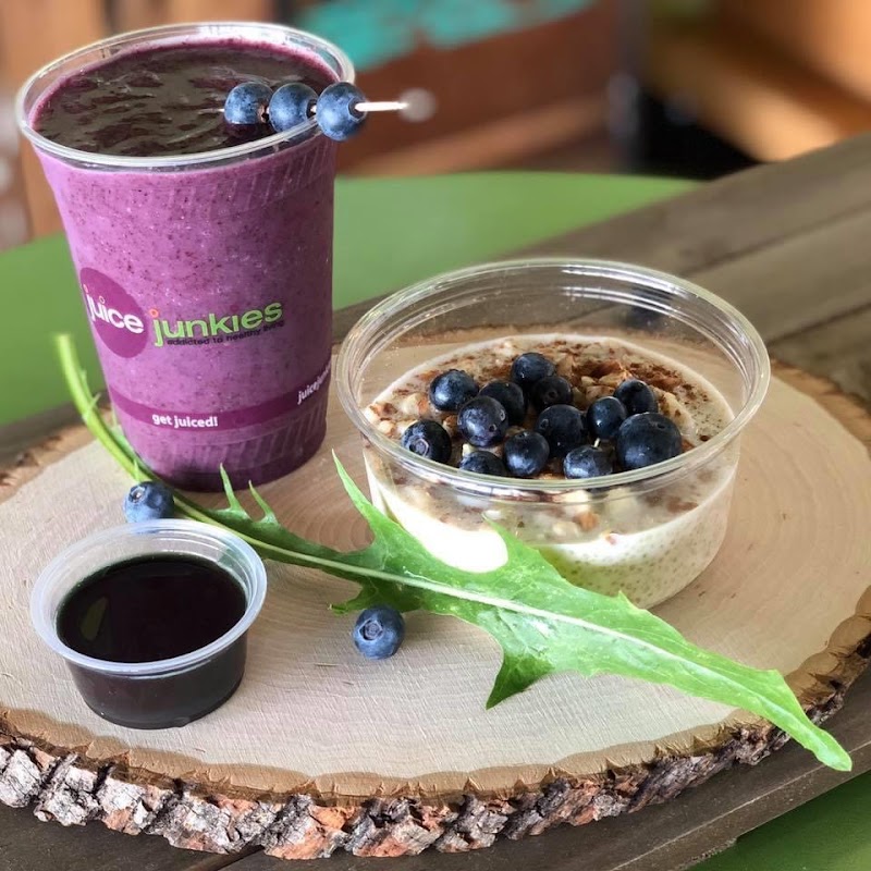 Juice Junkies - Raw Organic Cold-Pressed Juice, Superfood Smoothies & Vegan Bites cover image