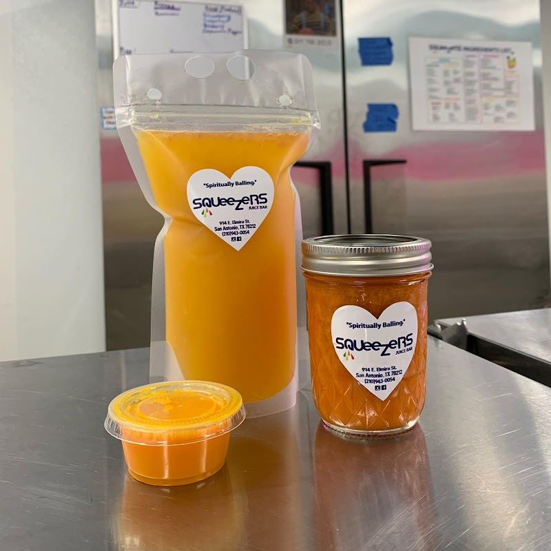 Squeezers Juice Bar cover image