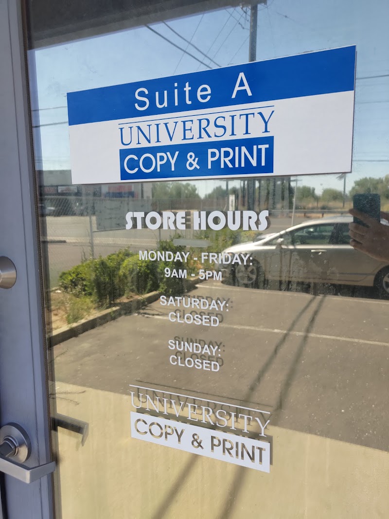 University Copy & Print cover image