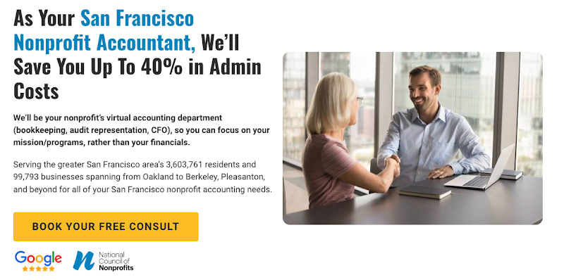 Nonprofit Accountant San Francisco cover image