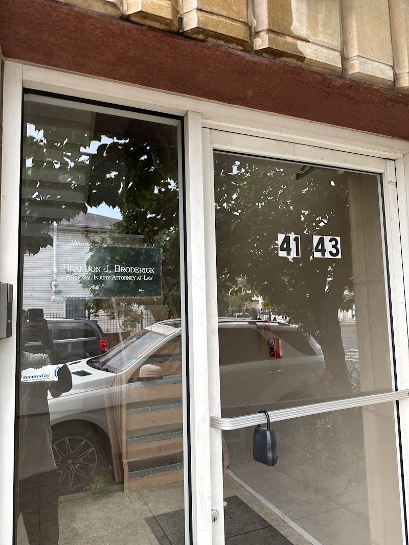 Newark Personal Injury Attorney at Law, Brandon J. Broderick cover image