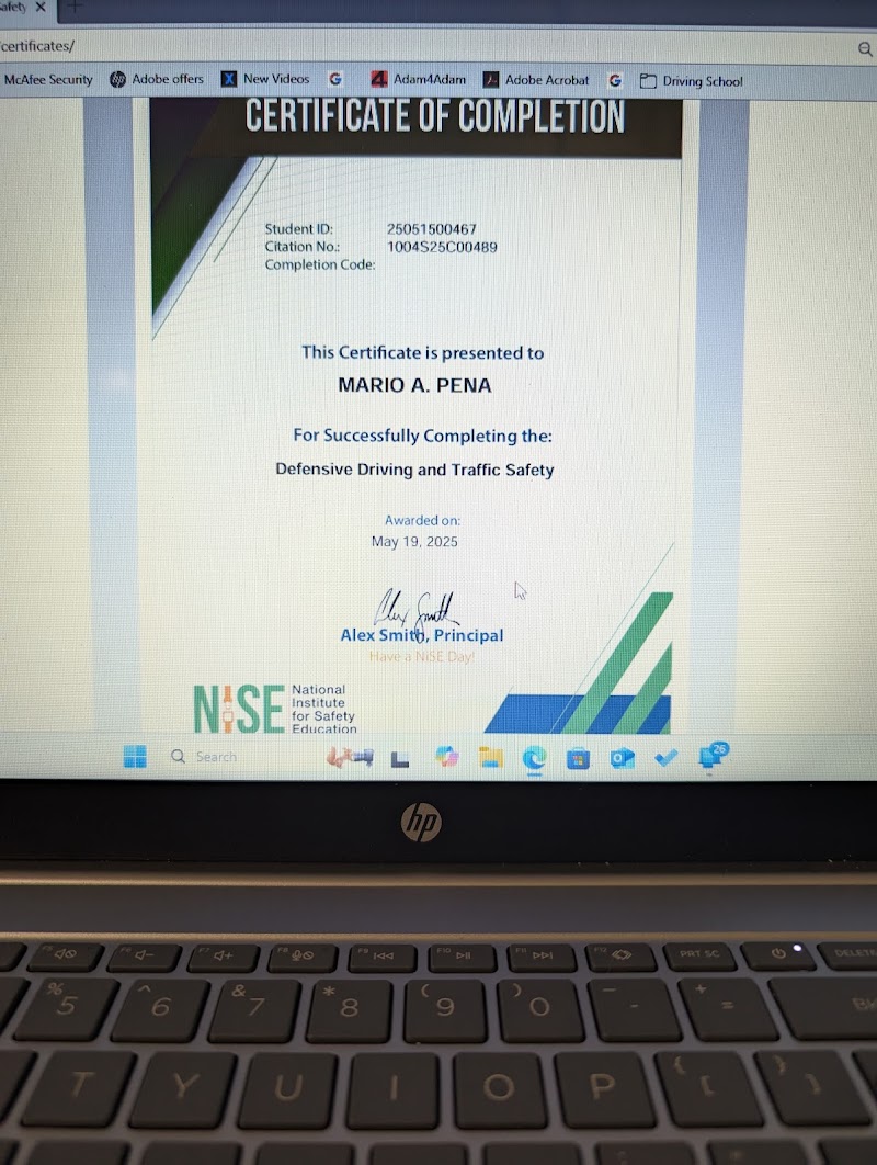 National Institute for Safety Education Broadway Location A NiSE Company cover image