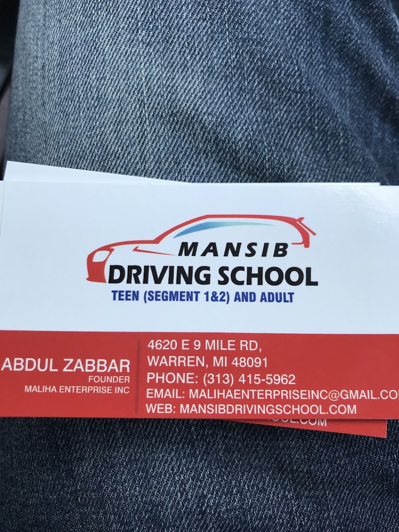 MANSIB DRIVING SCHOOL cover image