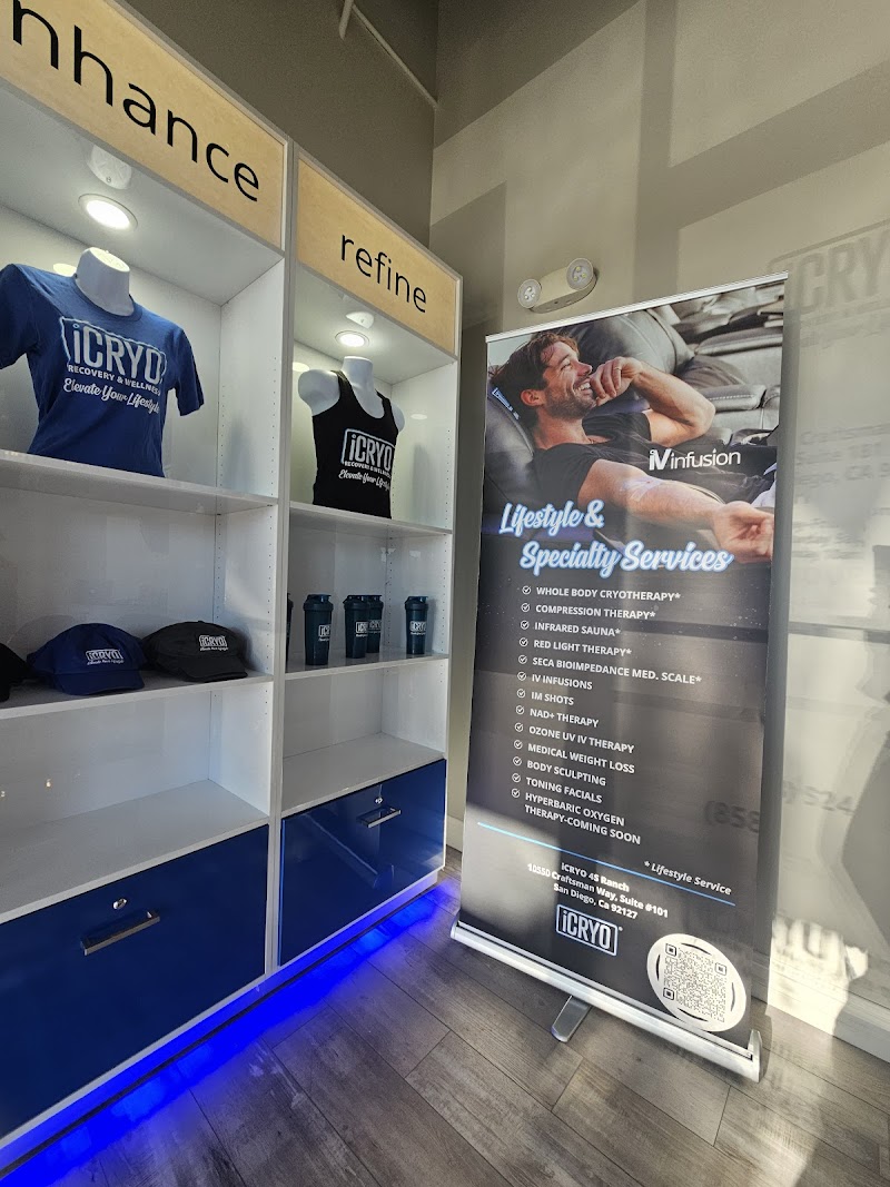 iCRYO 4S Ranch Cryotherapy + iV Therapy + Weight loss + Body Sculpting + Red Light Therapy cover image