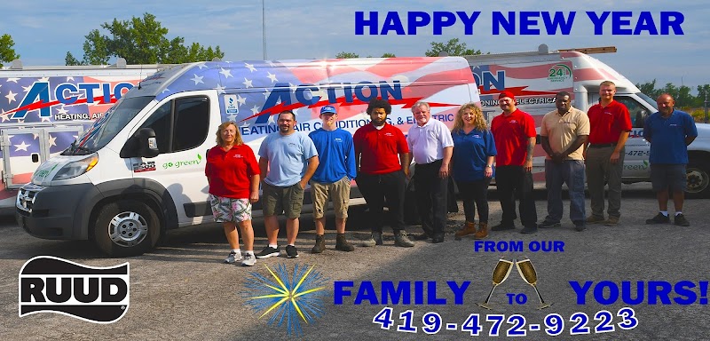 Action Heating, Air Conditioning & Electrical cover image