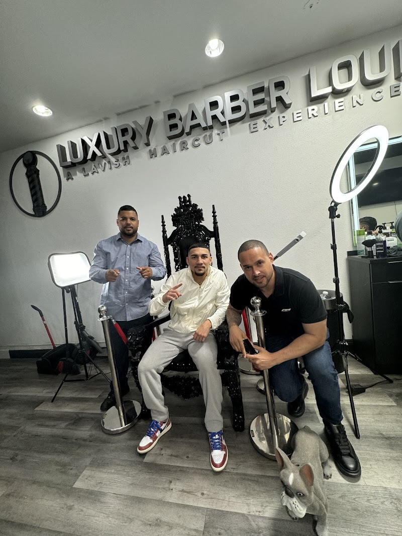 Luxury barber lounge cover image