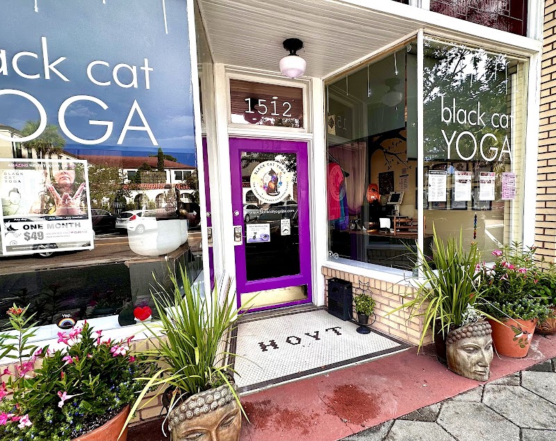 Black Cat Yoga cover image