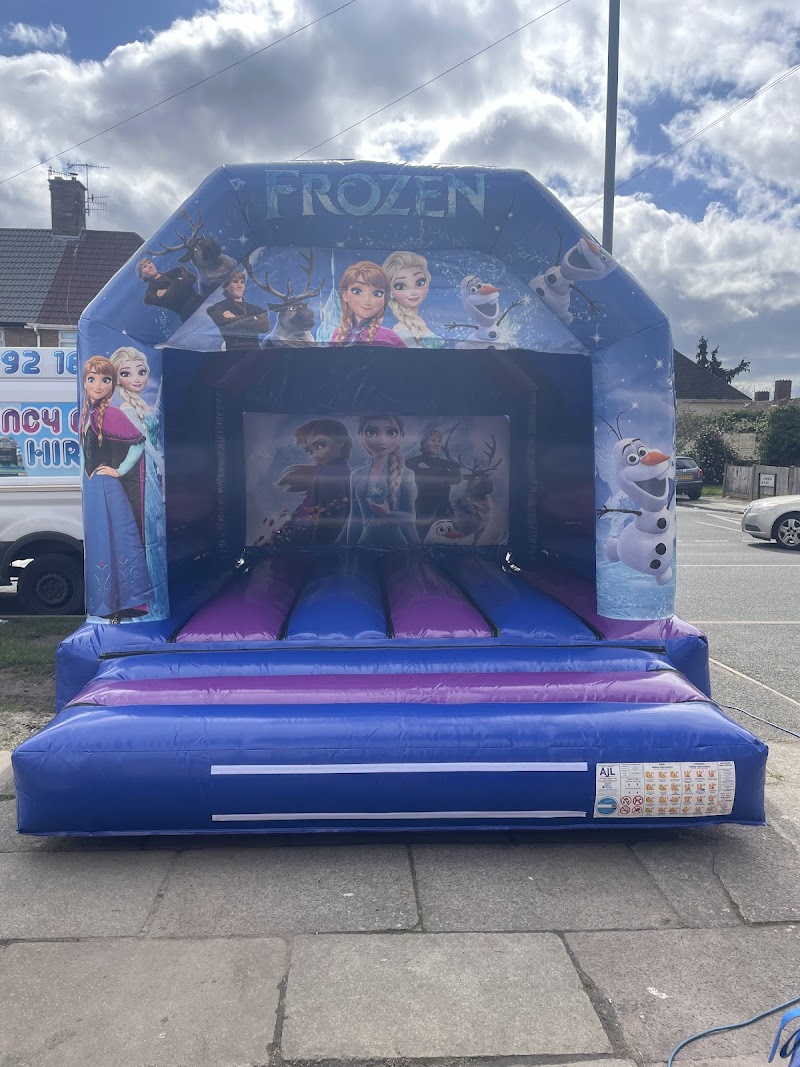 CJ bouncy castle hire cover image
