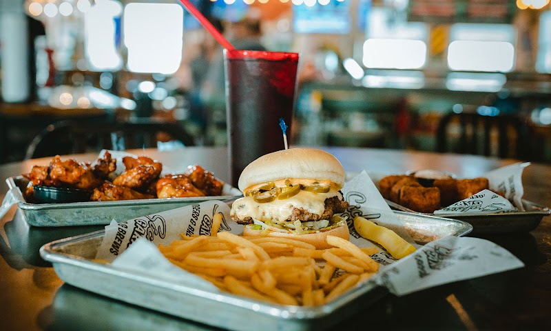 Sickies Garage Burgers & Brews cover image