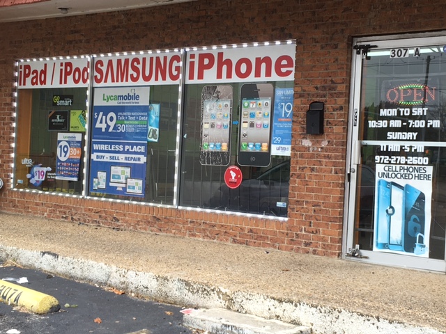 iPhone Repair Garland, iPad, Samsung, Cell Phone Repair, Wireless Place