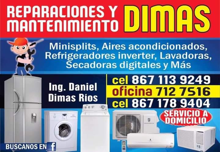Reparación y mantenimiento DIMAS cover