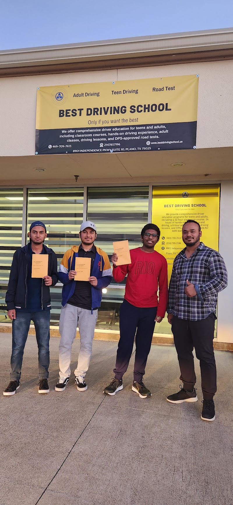 Best Driving School Plano(3rd Party Driving test center)