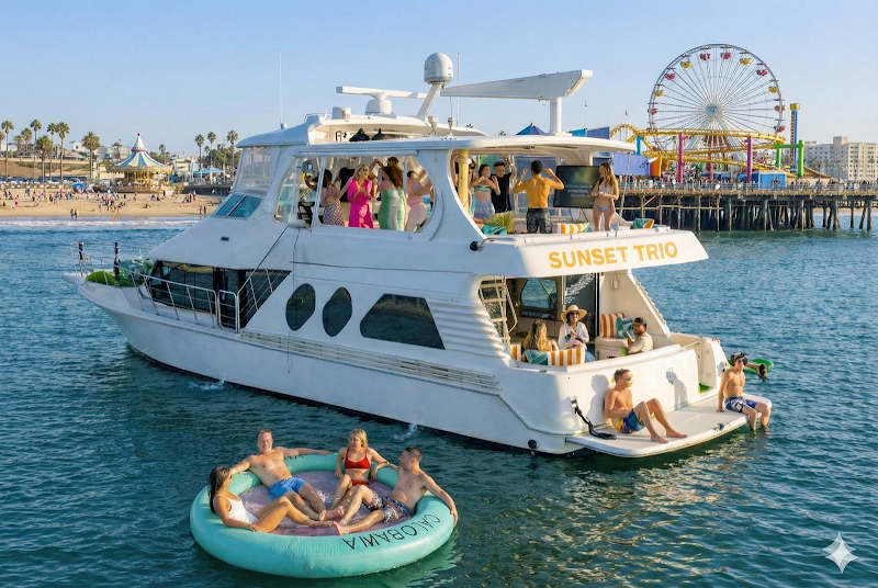 ISLAND BOAT MDR: 59ft & 63ft Yacht Rental| #1 Party Deck| Dance Floor| Karaoke| Dolphin Watching