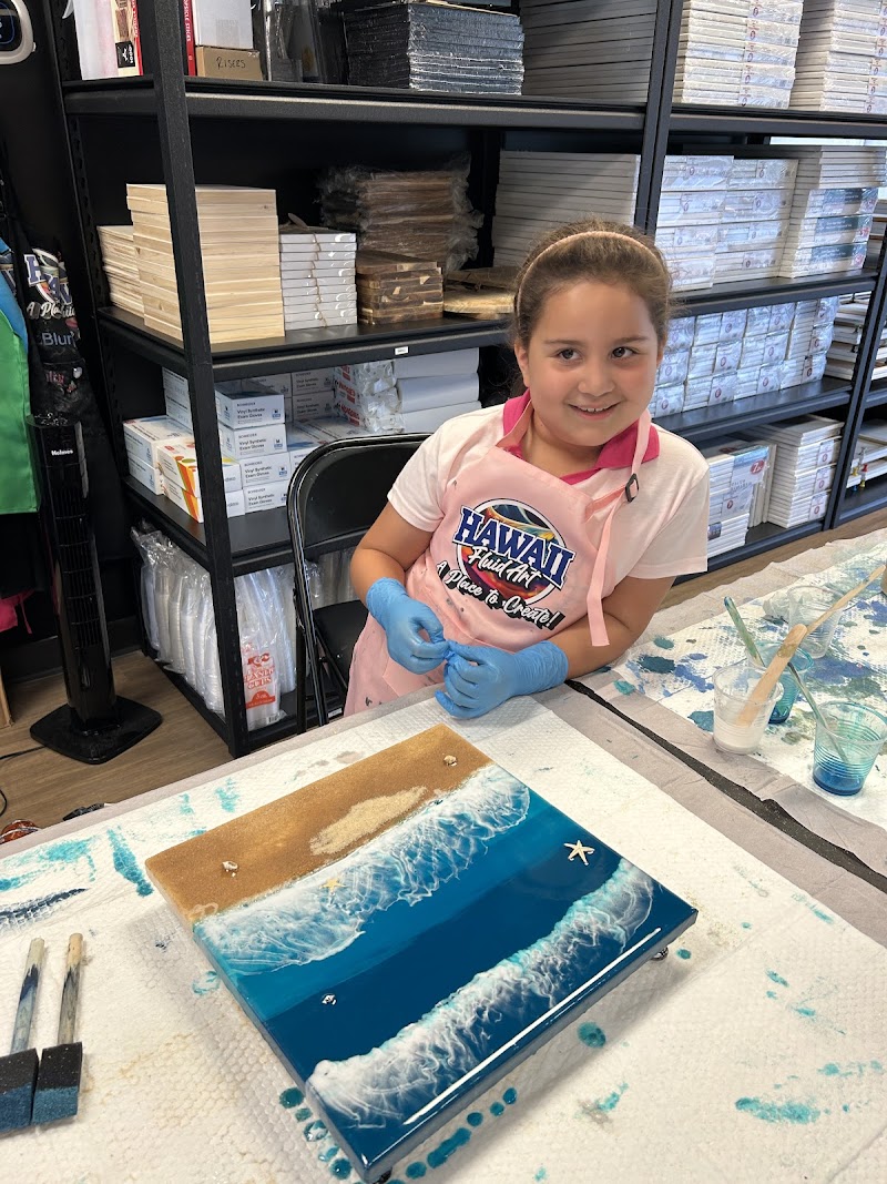 Hawaii Fluid Art