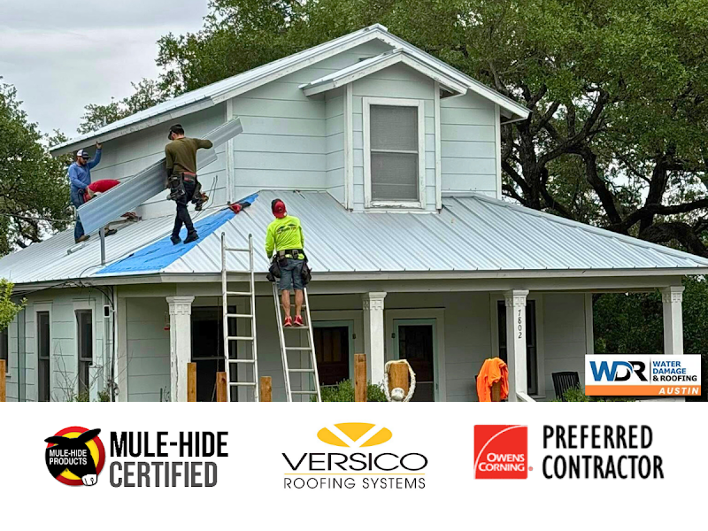 Austin Roofing Company & Water Damage | WDR