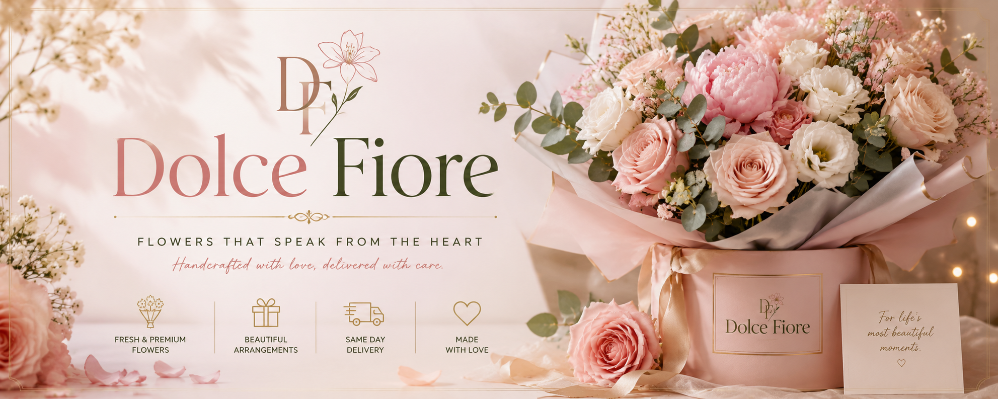 Dolce Fiore - Flower Shop & Delivery cover