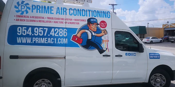 PRIME AIR CONDITIONING LLC cover