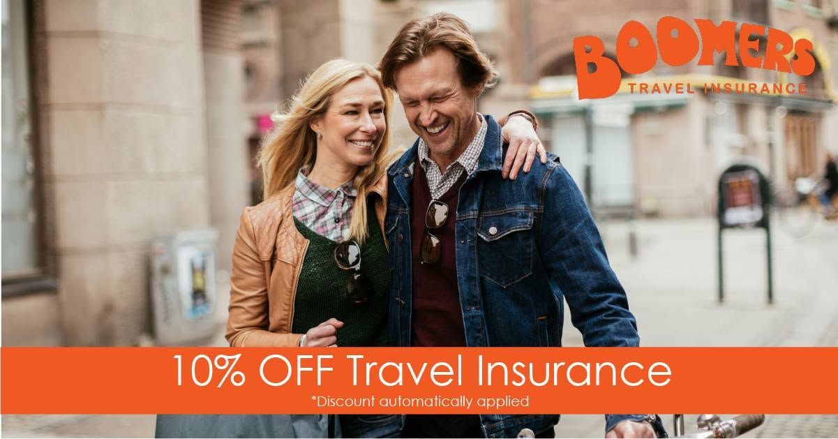 Boomers Travel Insurance cover