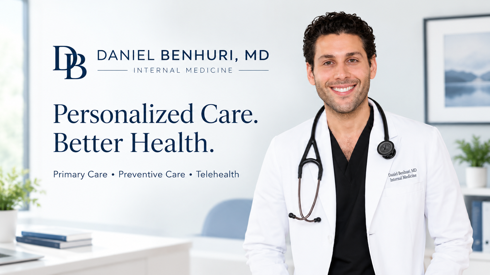 Daniel Benhuri MD - Concierge Medicine & Primary Care Doctor cover