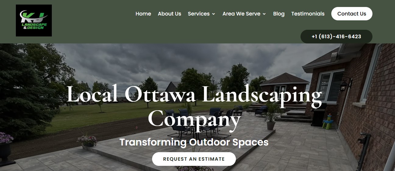 KJ Landscape & Design cover
