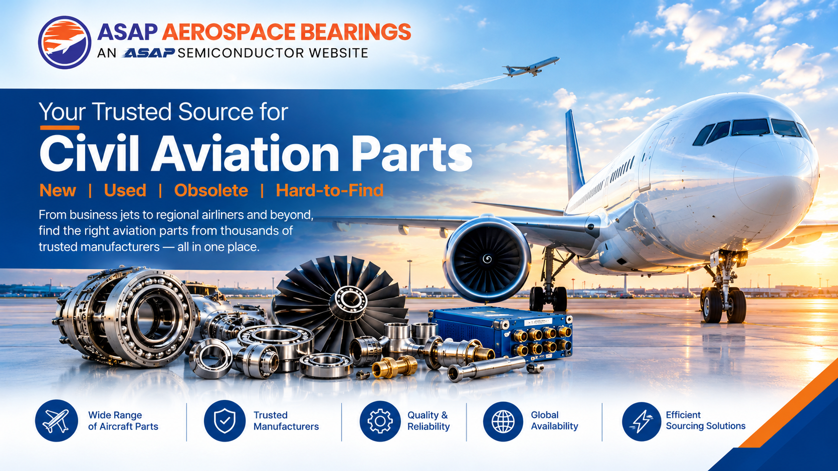 ASAP Aerospace Bearings cover