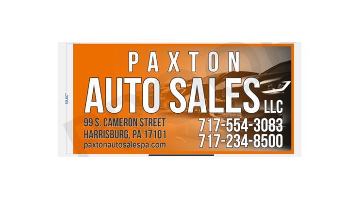 PAXTON AUTO SALES LLC cover