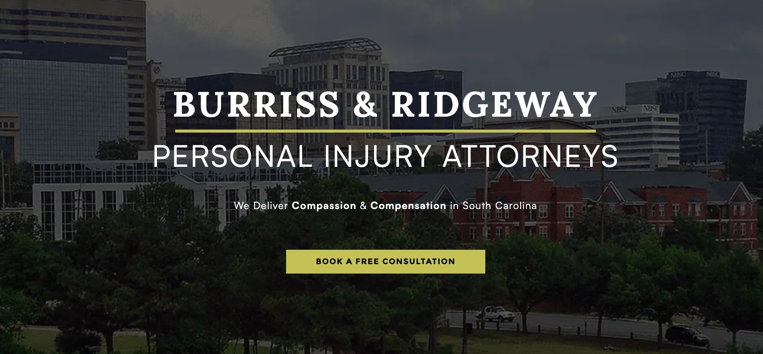 Burriss Ridgeway Injury Lawyers cover