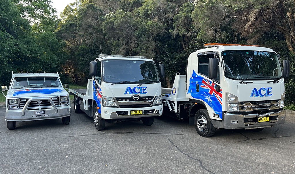 Ace Towing cover