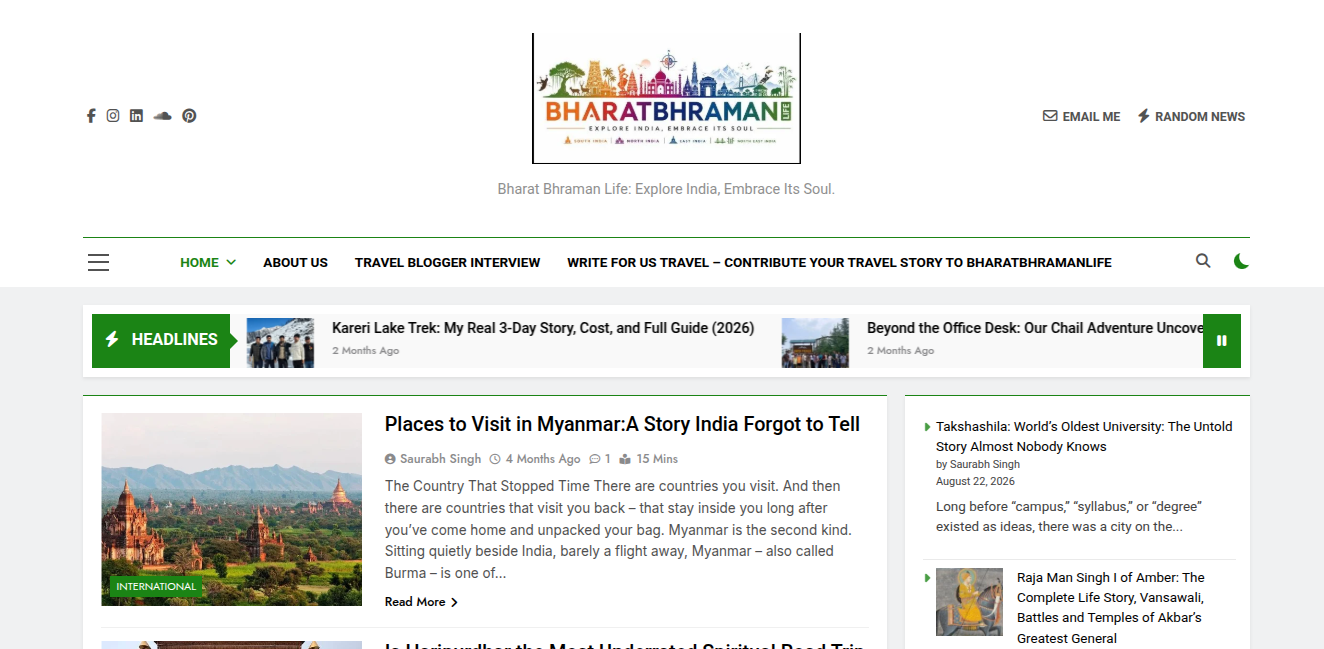 Bharat Bhraman Life cover