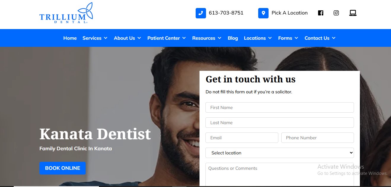 Trillium Dental Kanata cover