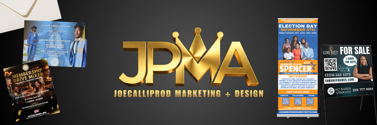 JoeCalliProd Marketing + Design cover