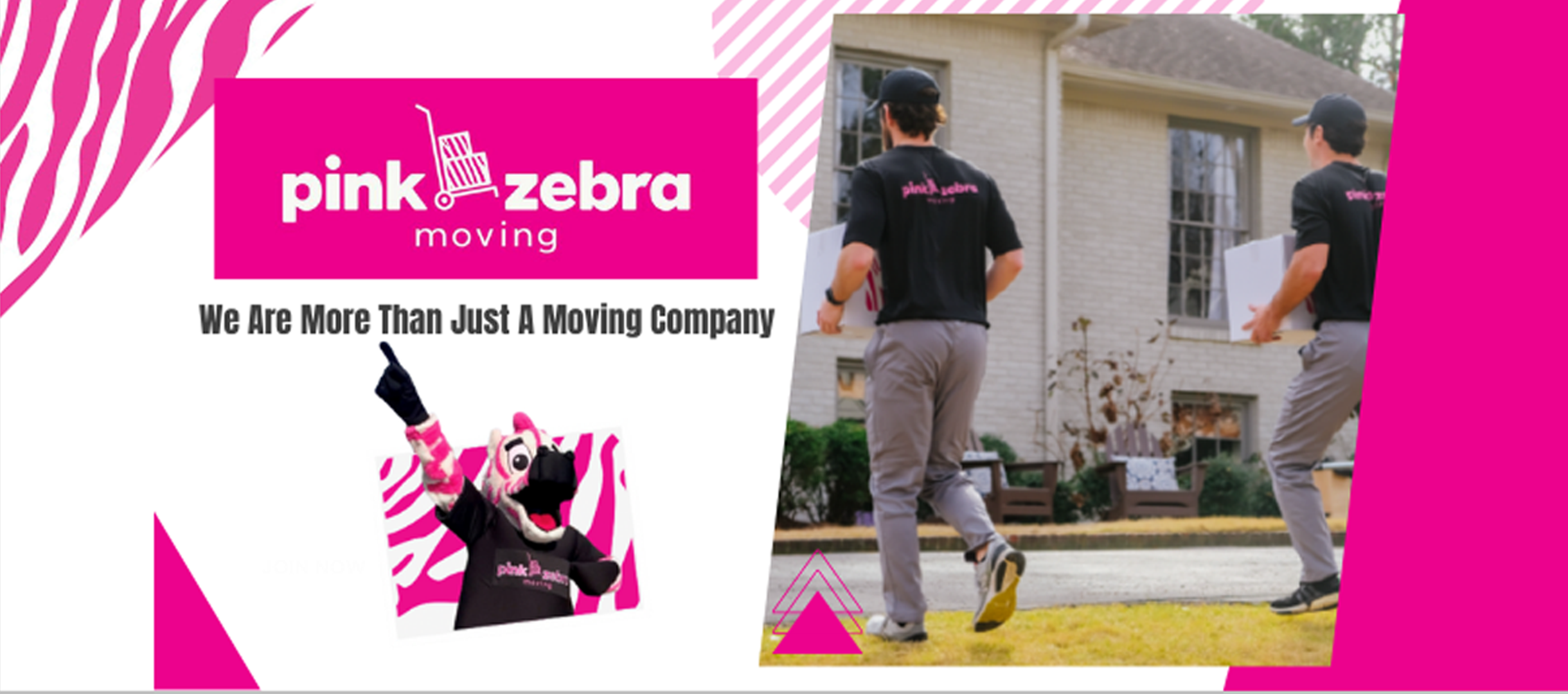 Pink Zebra Moving of Kansas City cover