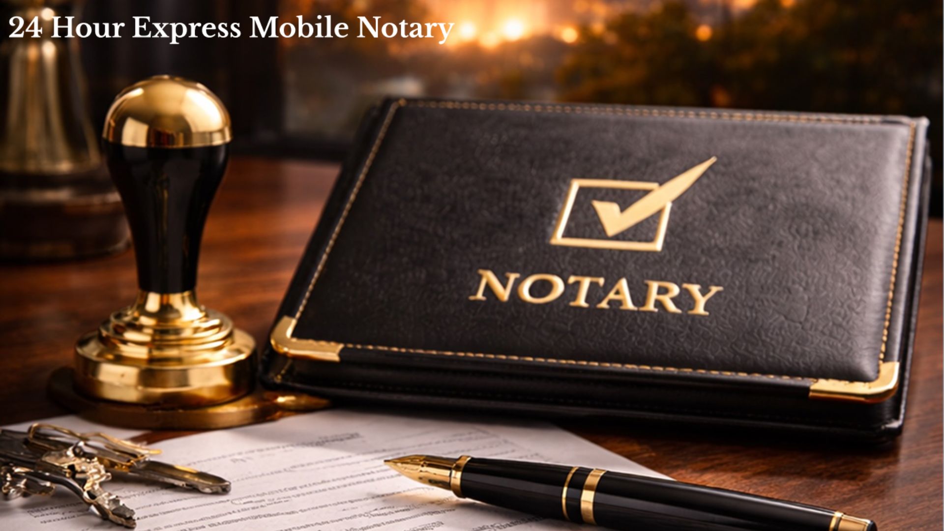 24 Hour Express Mobile Notary cover
