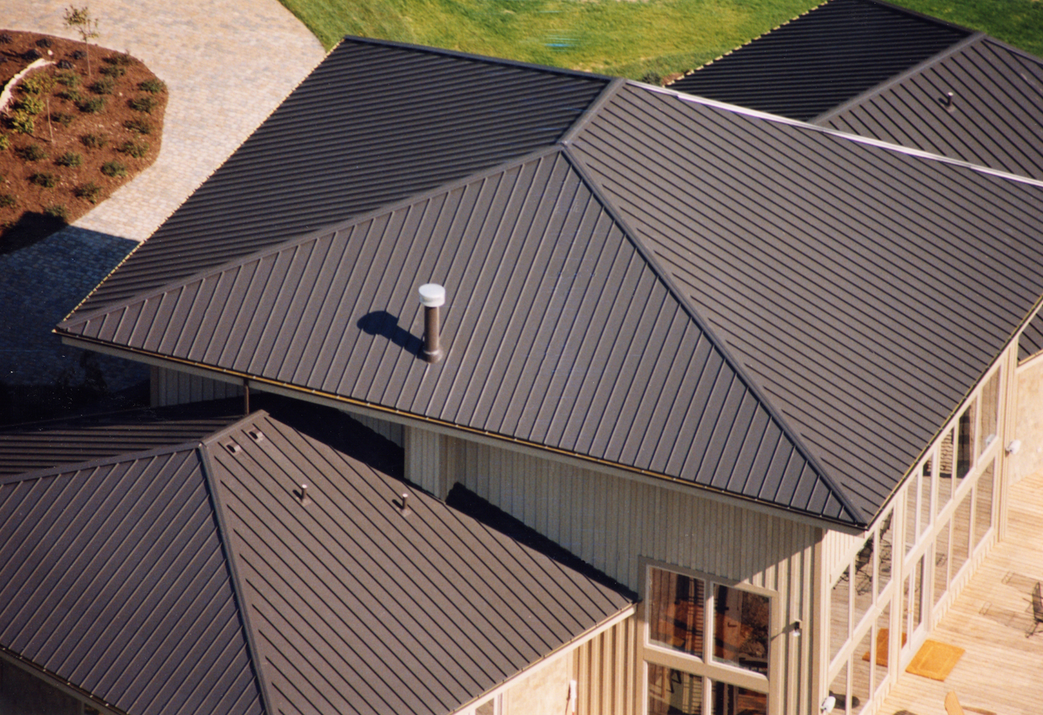 Top View Roofing cover