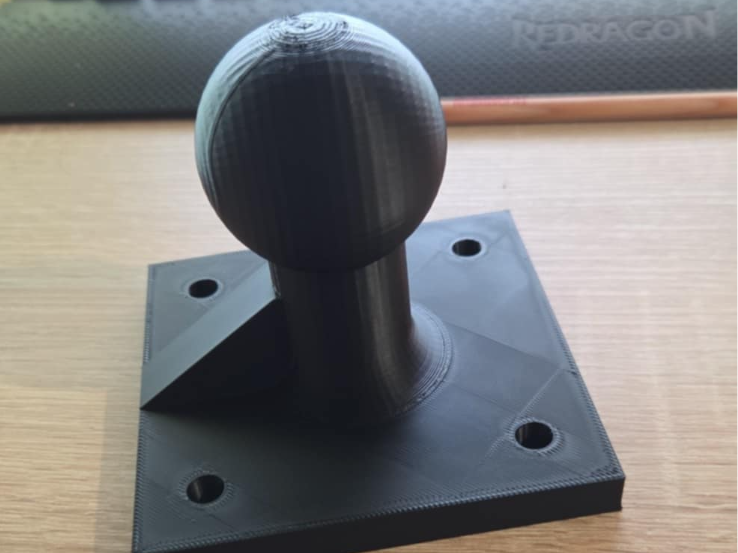 Wall Mount for Towbar Bike Rack – 3D Printed 