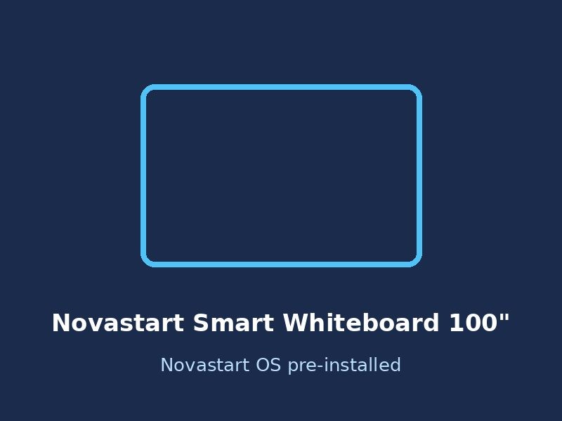 Novastart 100" Smart Whiteboard