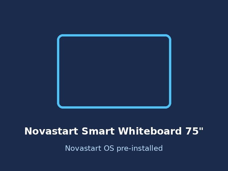 Novastart 75" Smart Whiteboard