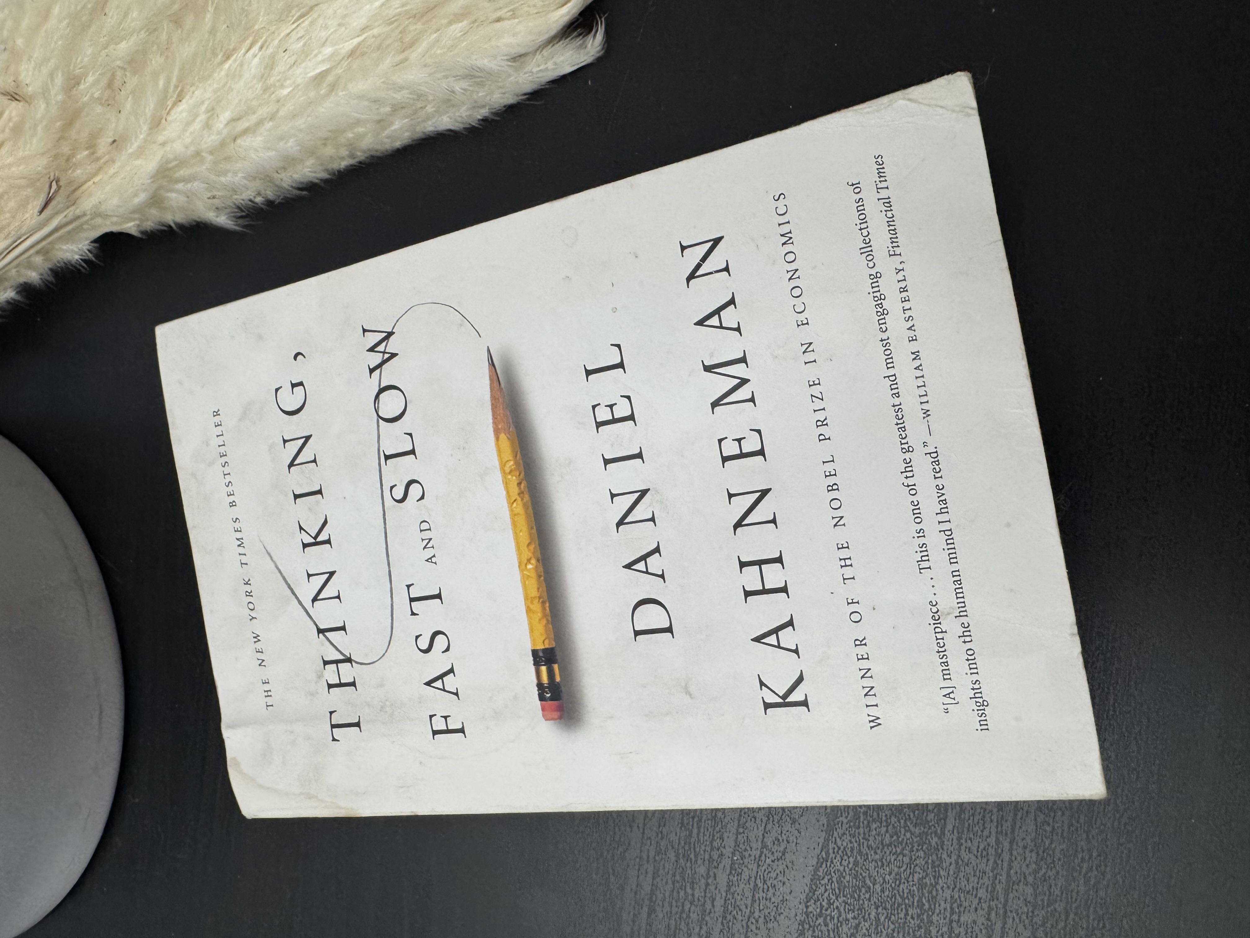 Thinking, Fast and Slow by Daniel Kahneman - Paperback