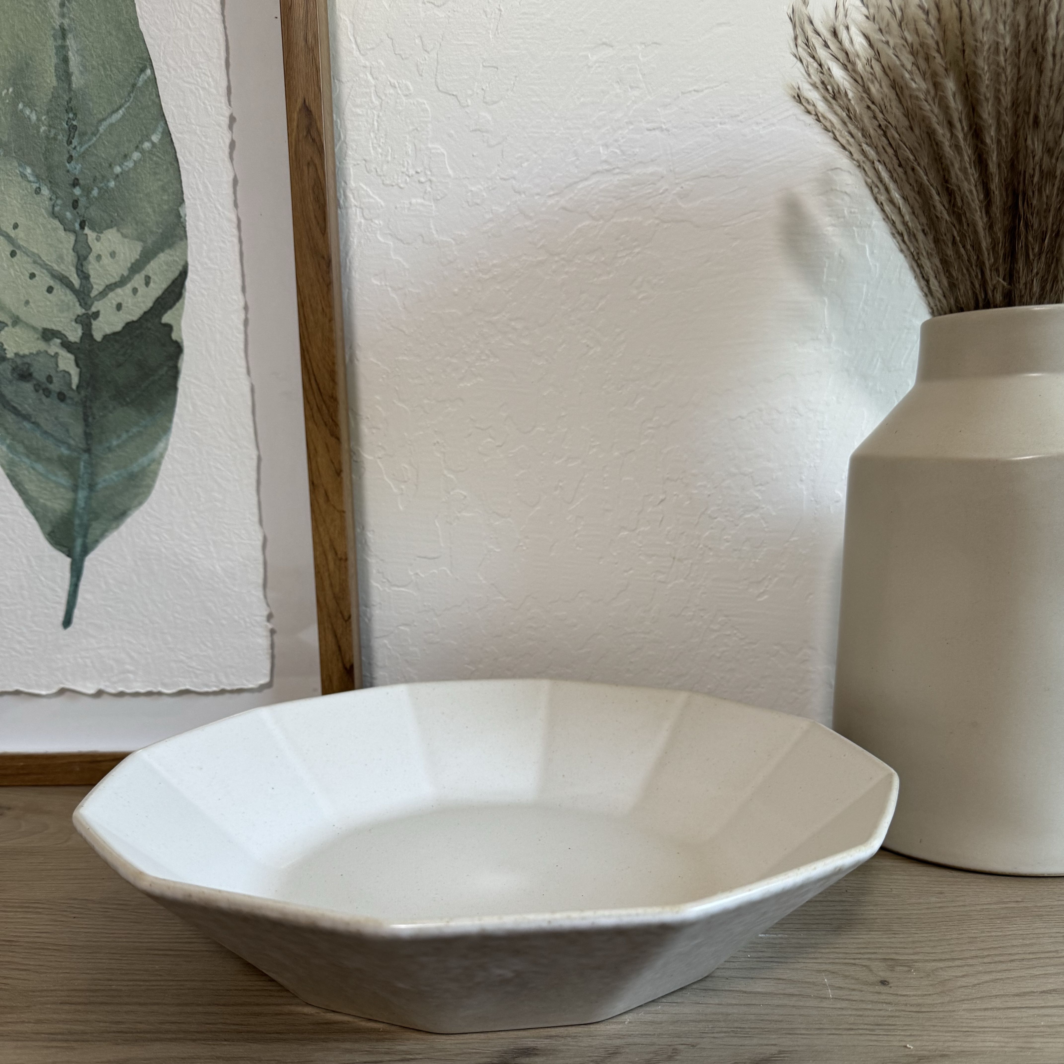 13" Ceramic Angular Bowl by Threshold with Studio McGee - Image 2